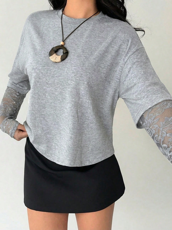 Tricou SHEIN, gri