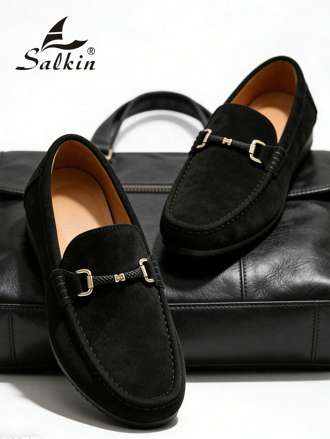 Mocasini SHEIN, negru