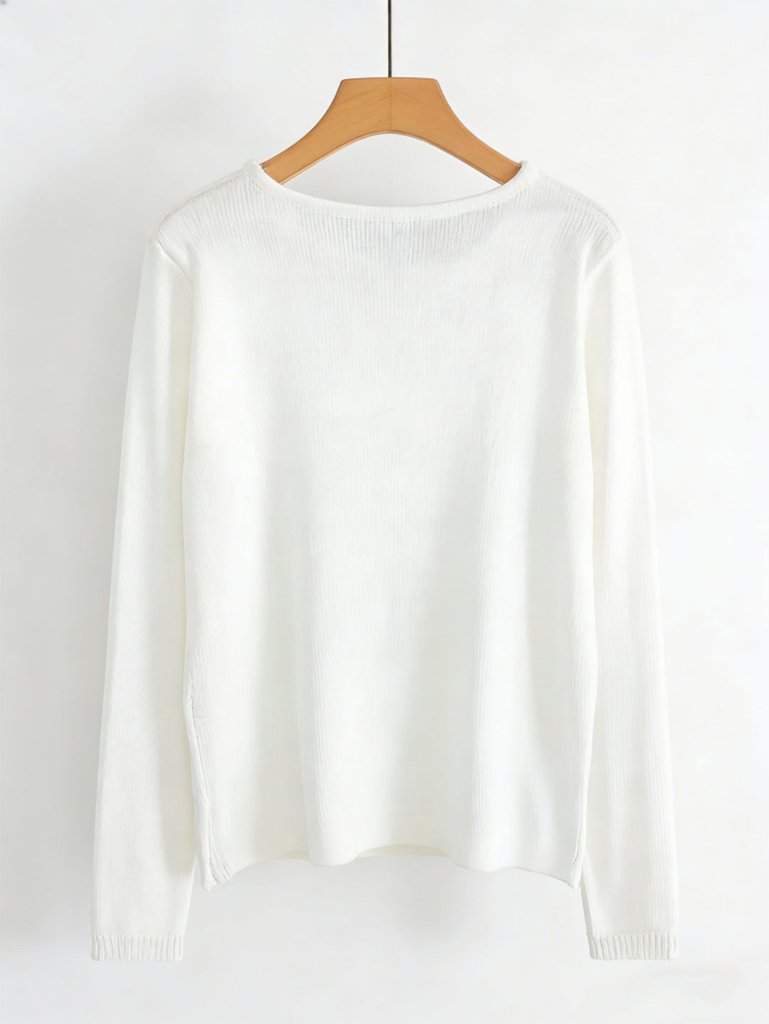 Pulover SHEIN, alb