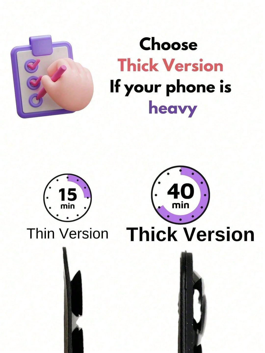 Suport pentru telefon SHEIN, mix culori