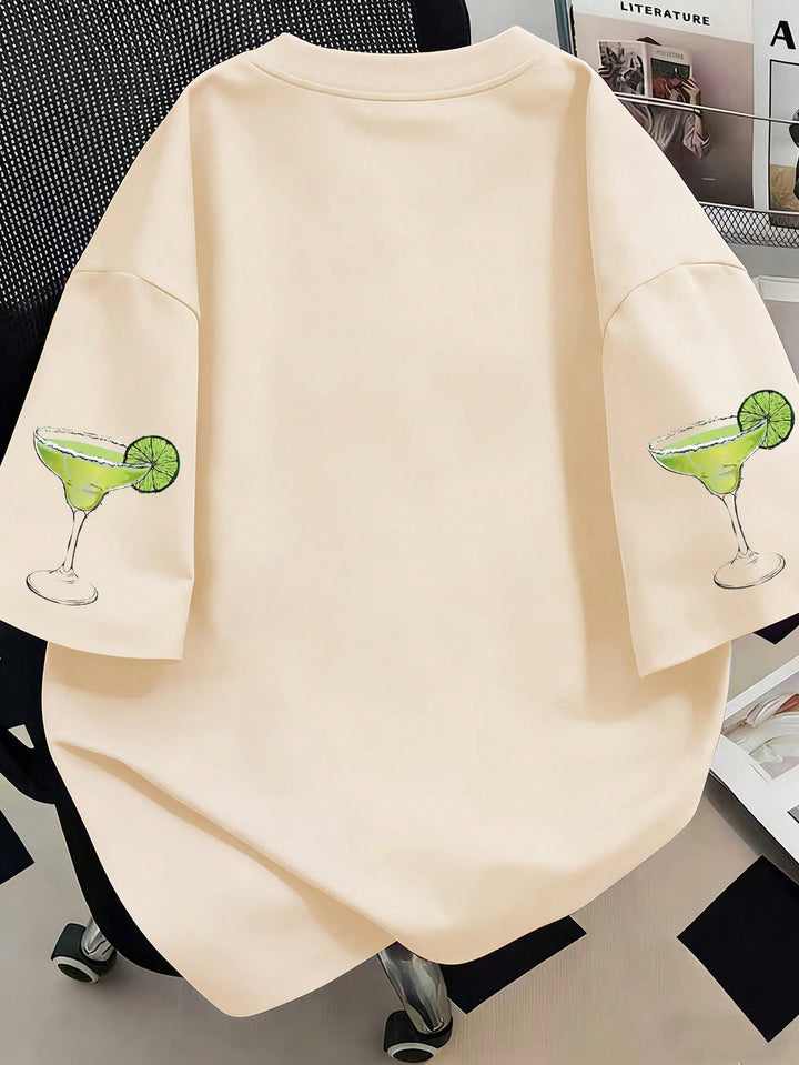 Tricou SHEIN, bej