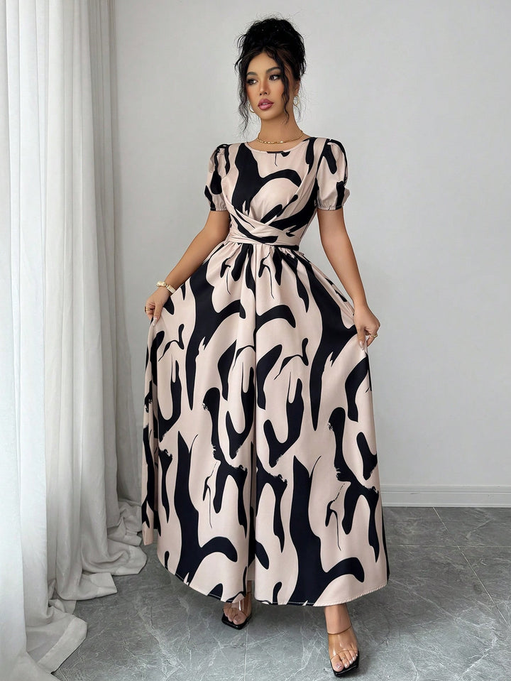 Rochie maxi SHEIN, mix culori