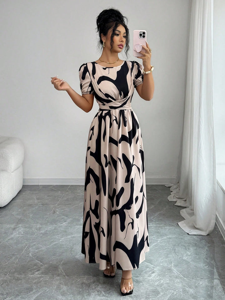 Rochie maxi SHEIN, mix culori