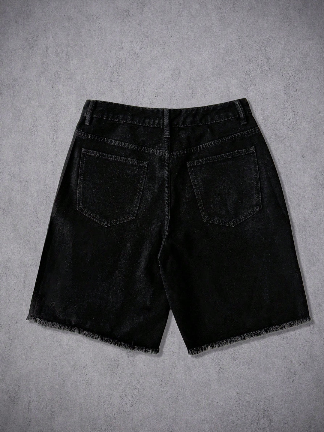 Pantaloni scurți SHEIN, negru