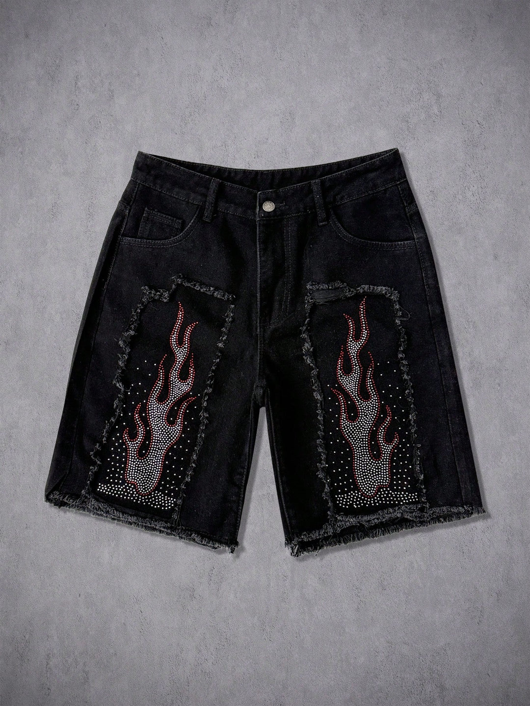 Pantaloni scurți SHEIN, negru