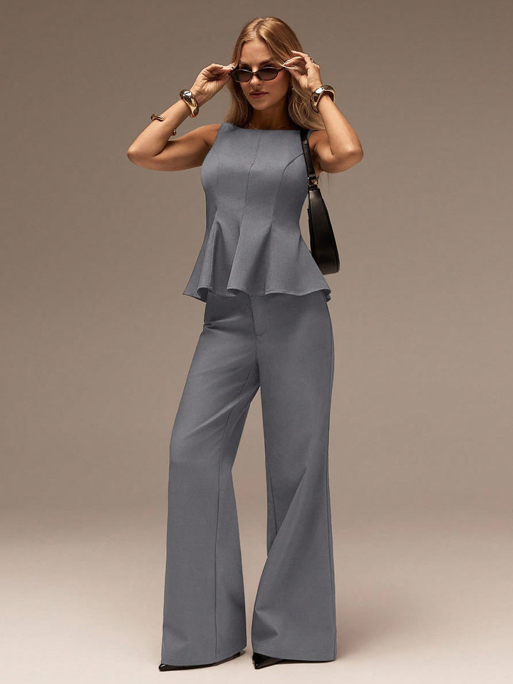 Pantaloni SHEIN, gri