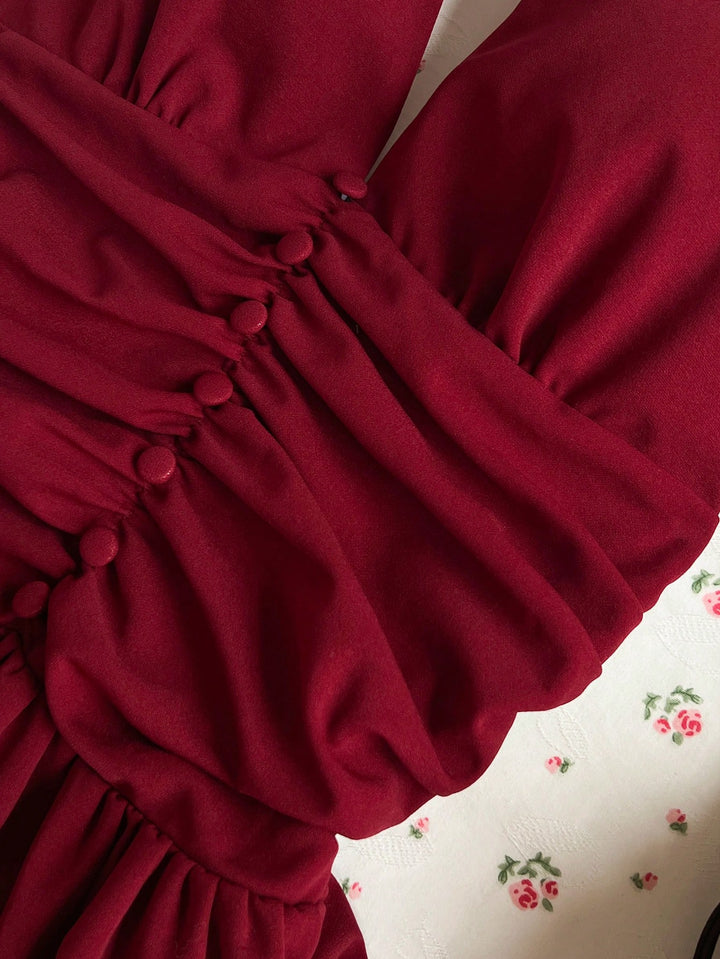 Rochie scurtă SHEIN, roșu