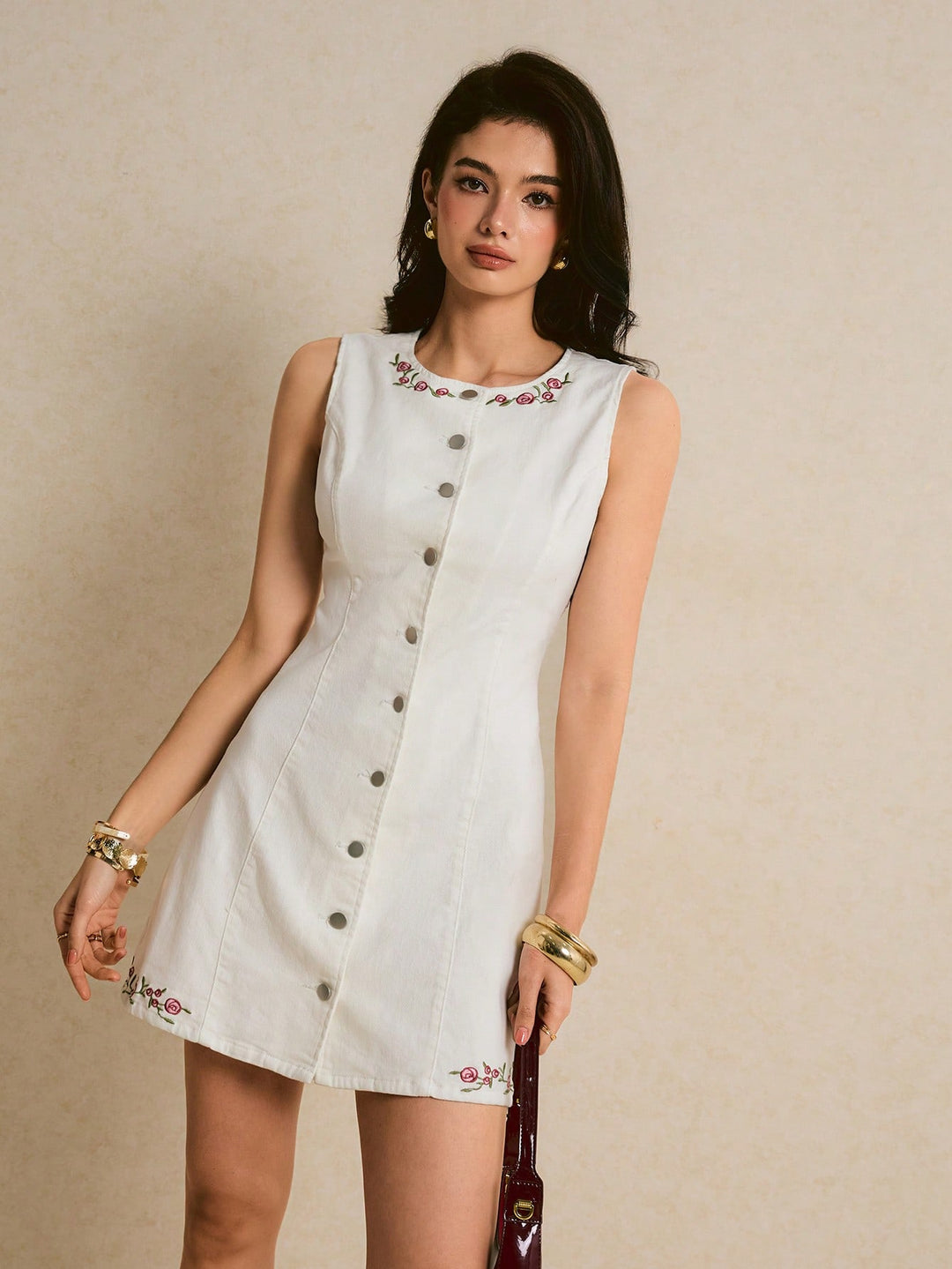 Rochie SHEIN, alb
