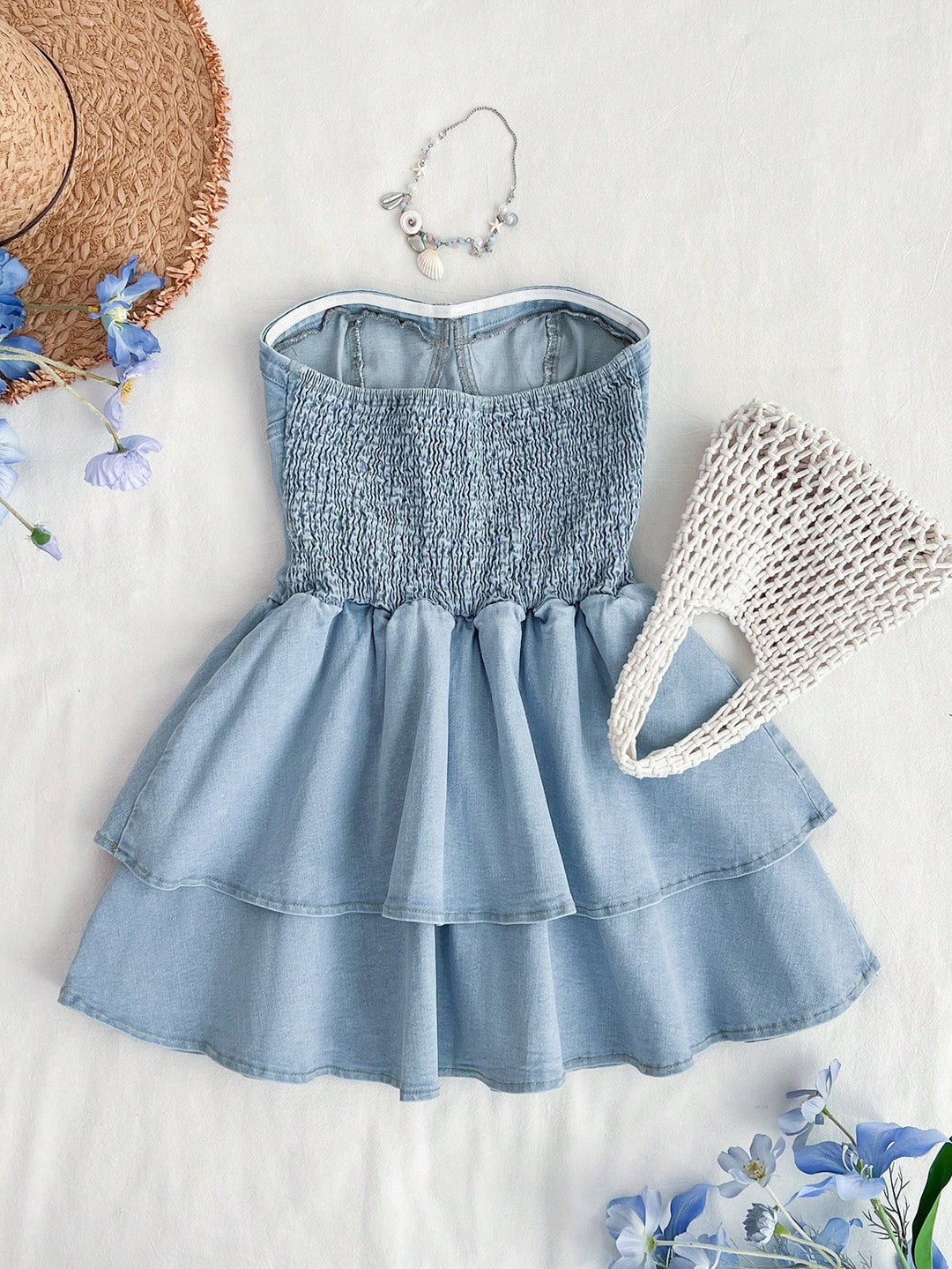 Rochie de blugi SHEIN, albastru