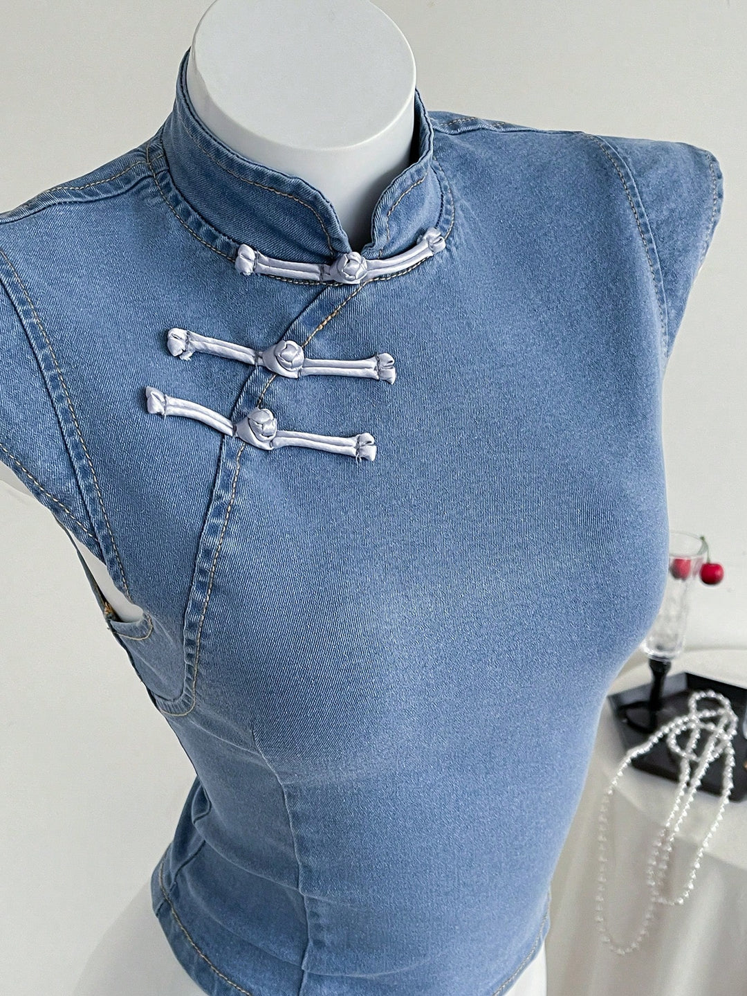 Top SHEIN, albastru