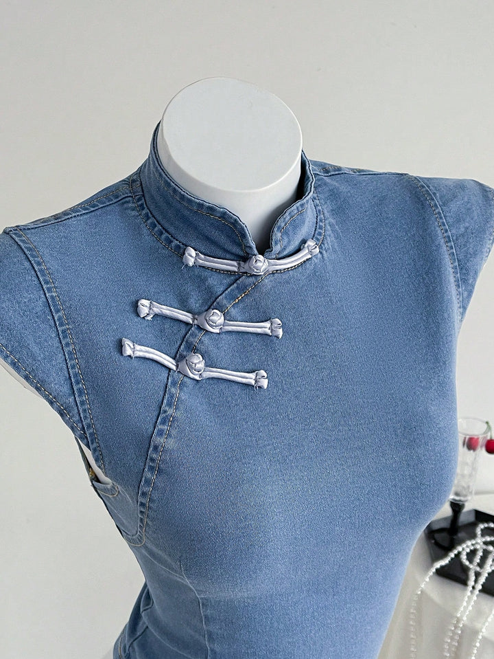 Top SHEIN, albastru