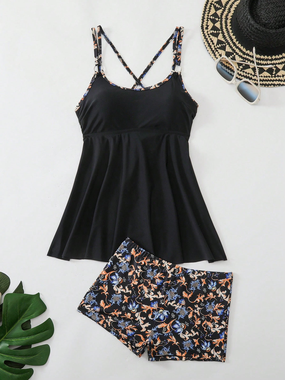 Costum de baie SHEIN, negru