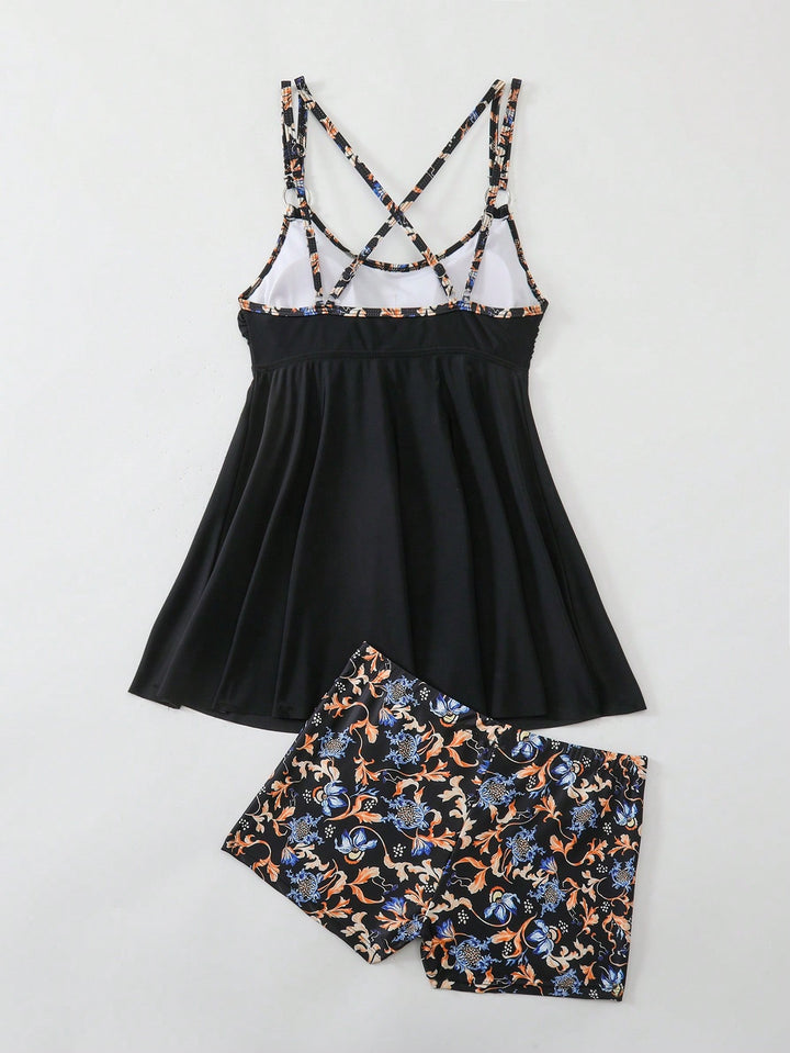 Costum de baie SHEIN, negru
