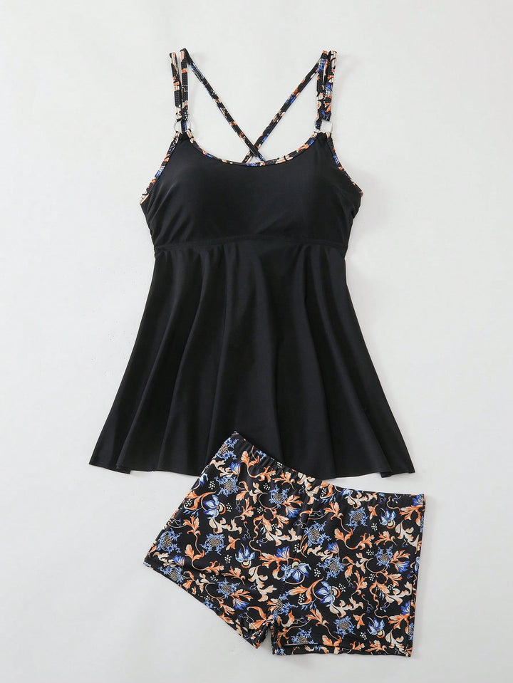 Costum de baie SHEIN, negru