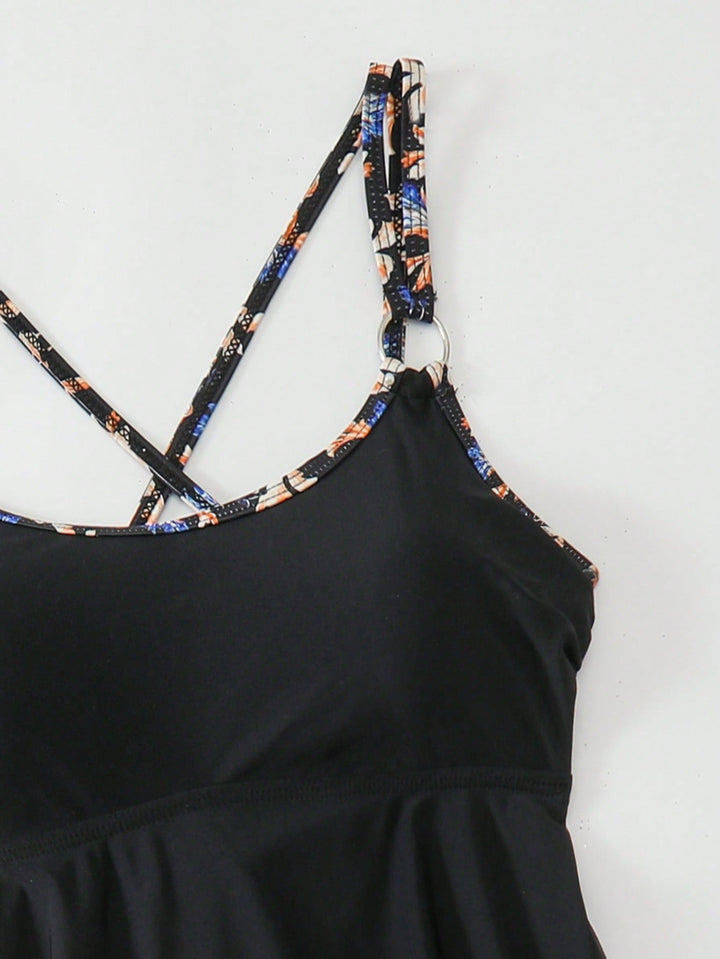 Costum de baie SHEIN, negru