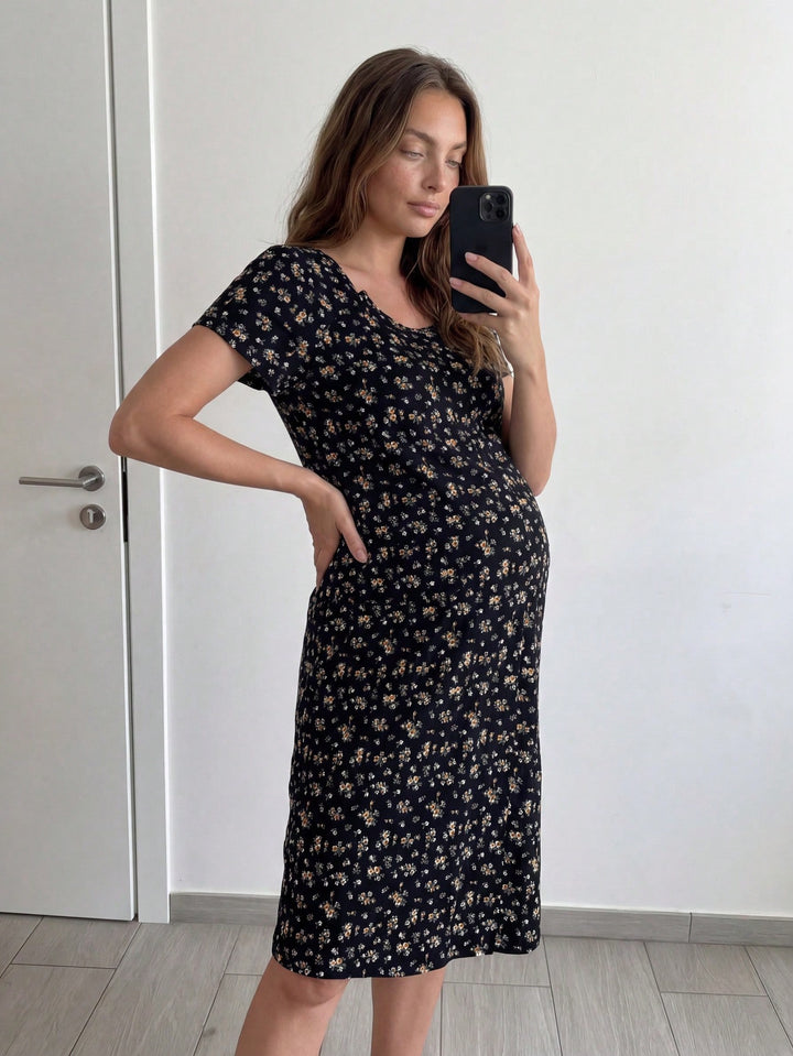 Rochie midi SHEIN, mix culori