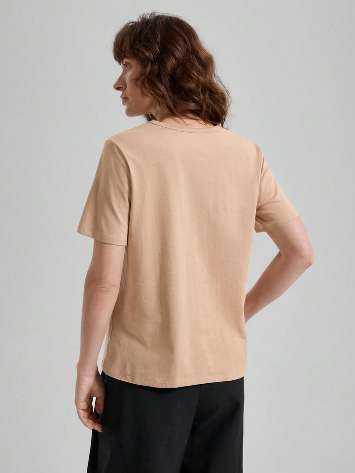 Tricou SHEIN, kaki