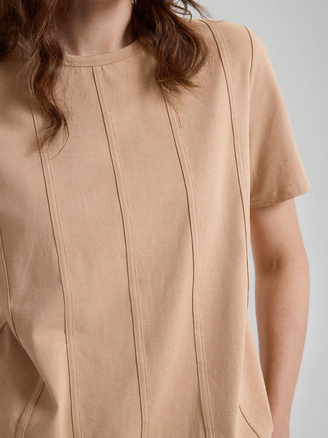 Tricou SHEIN, kaki