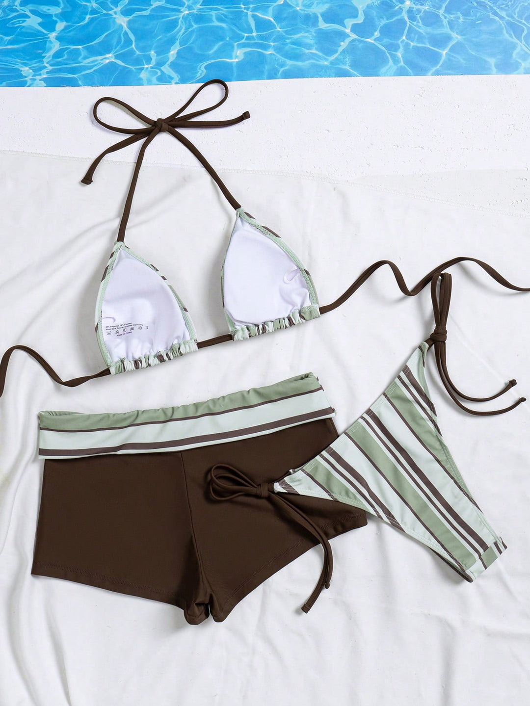 Set bikini SHEIN, mix culori