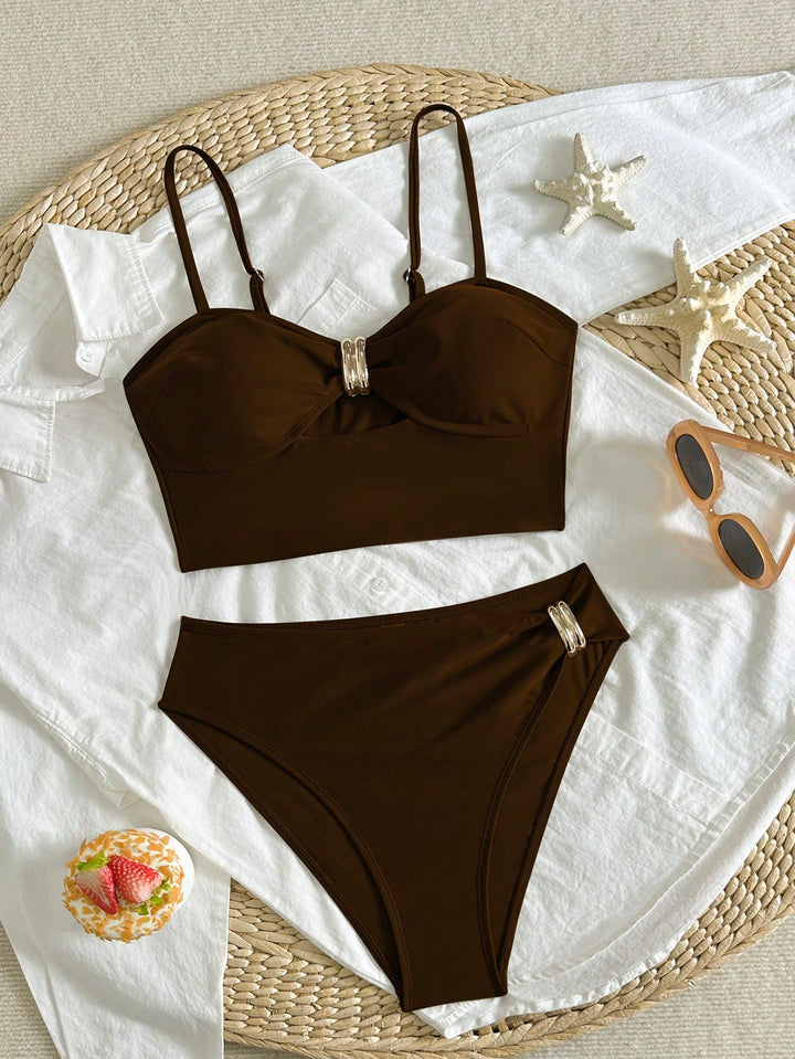 Set bikini SHEIN, maro