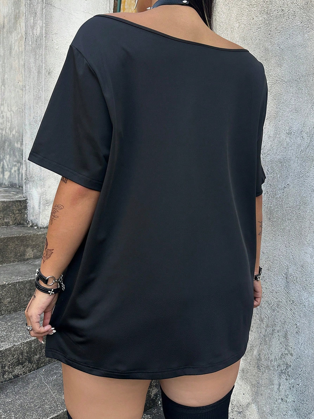 Tricou SHEIN, negru
