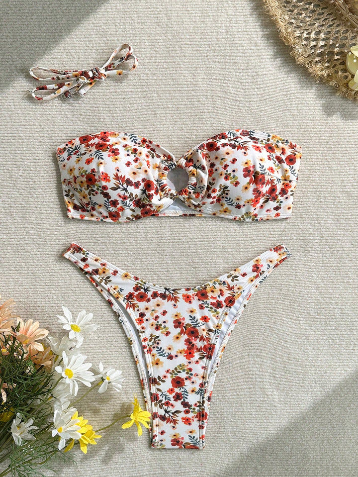 Set bikini SHEIN, mix culori