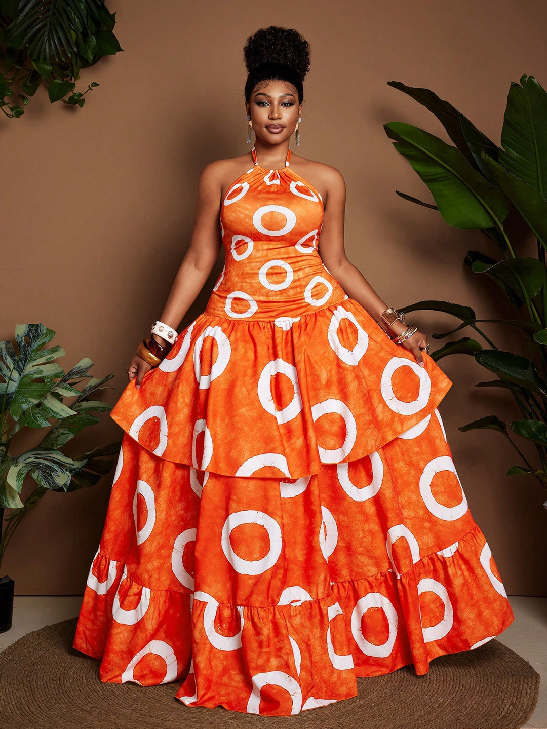 Rochie SHEIN, portocaliu