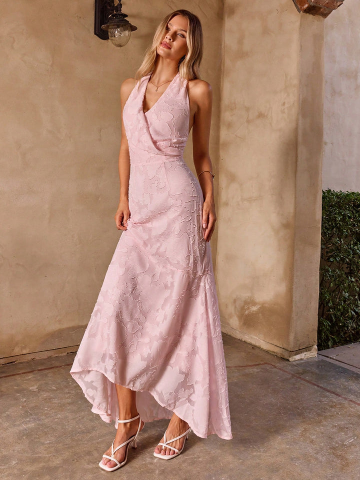 Rochie maxi SHEIN, roz