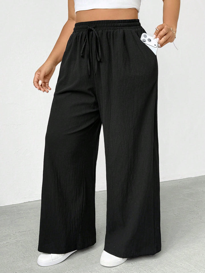 Pantaloni SHEIN, negru