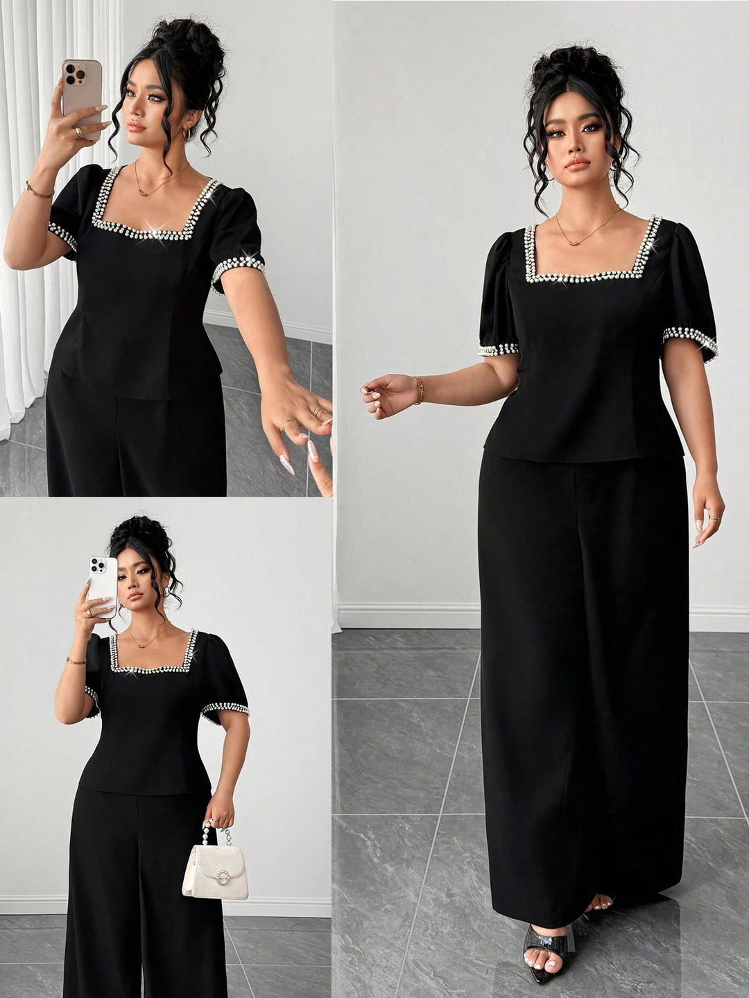 Compleu SHEIN, negru