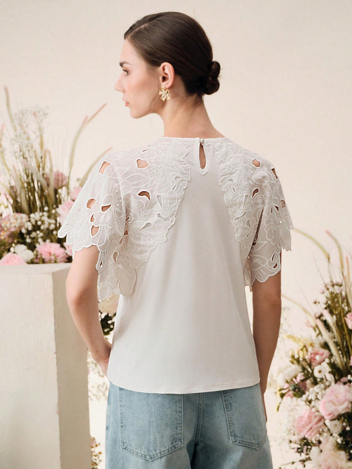 Tricou SHEIN, alb