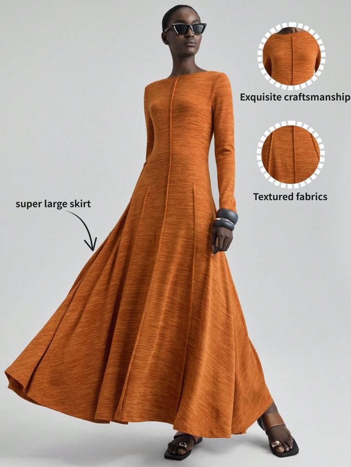 Rochie maxi SHEIN, gri