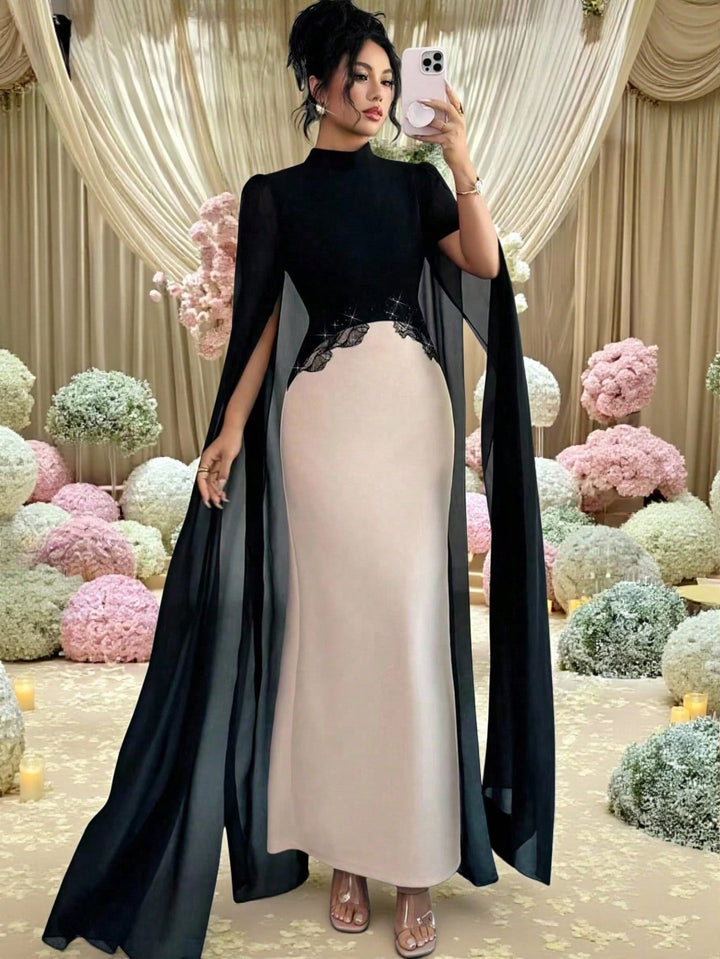 Rochie maxi SHEIN, mix culori