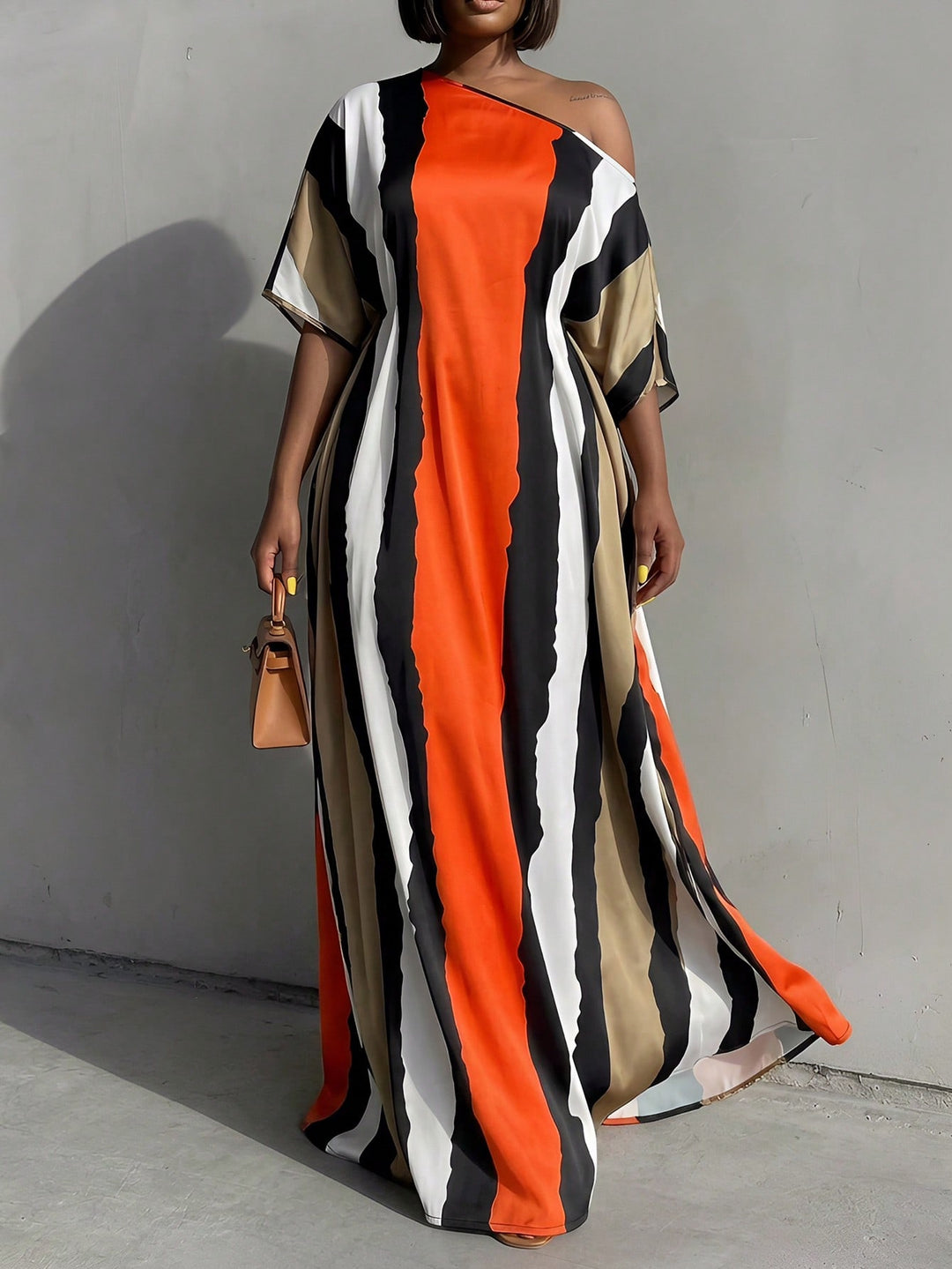 Rochie maxi SHEIN, mix culori
