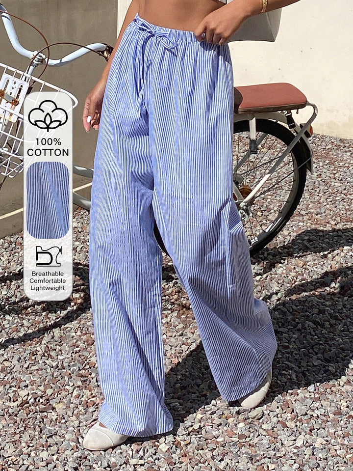 Pantaloni SHEIN, albastru