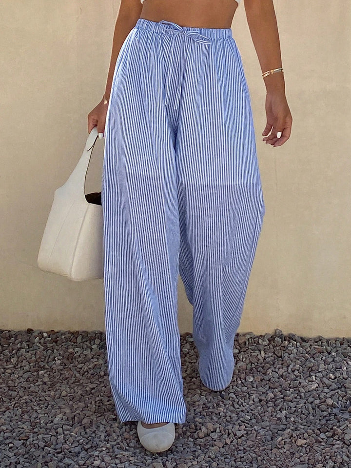 Pantaloni SHEIN, albastru