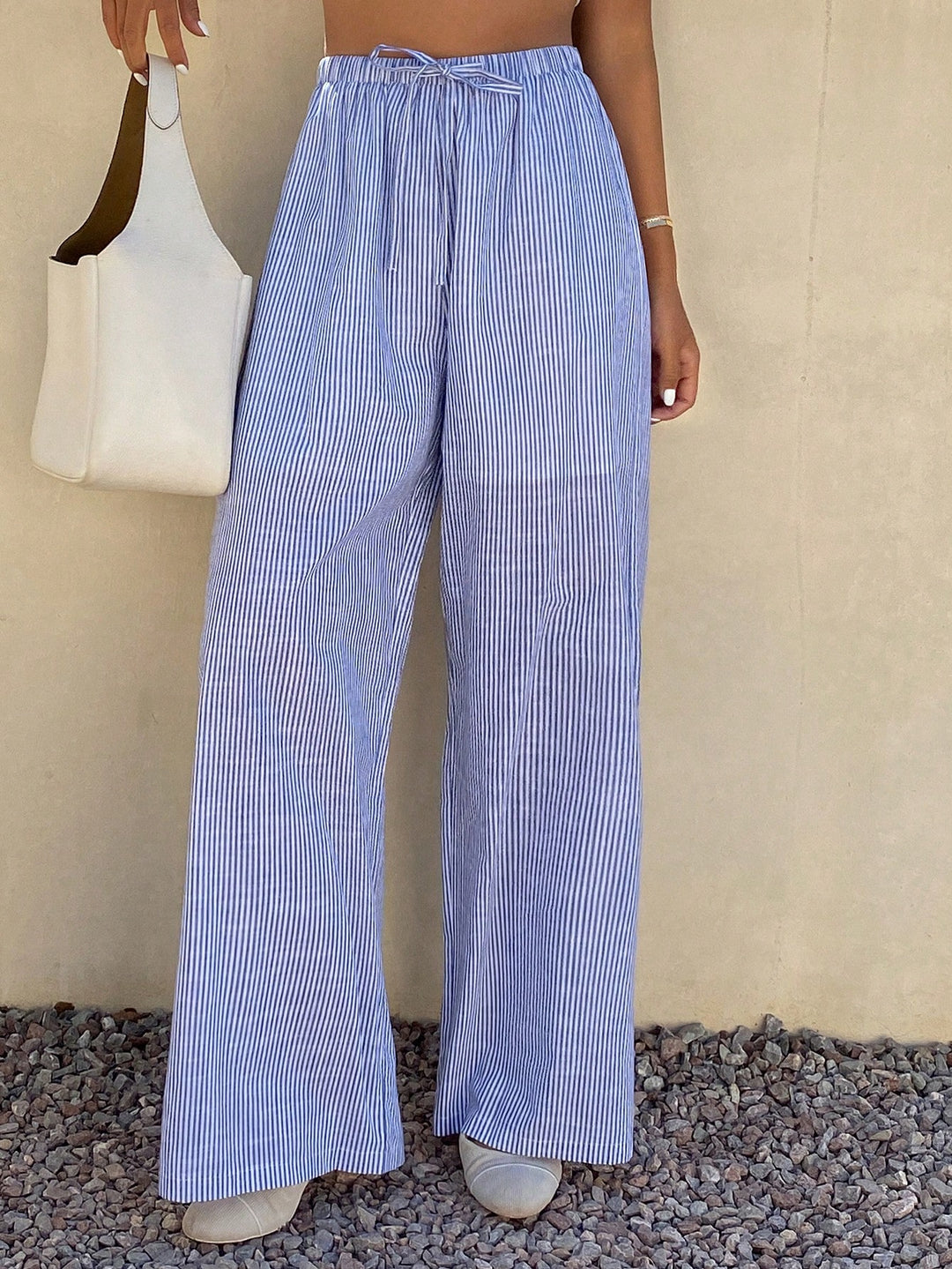 Pantaloni SHEIN, albastru
