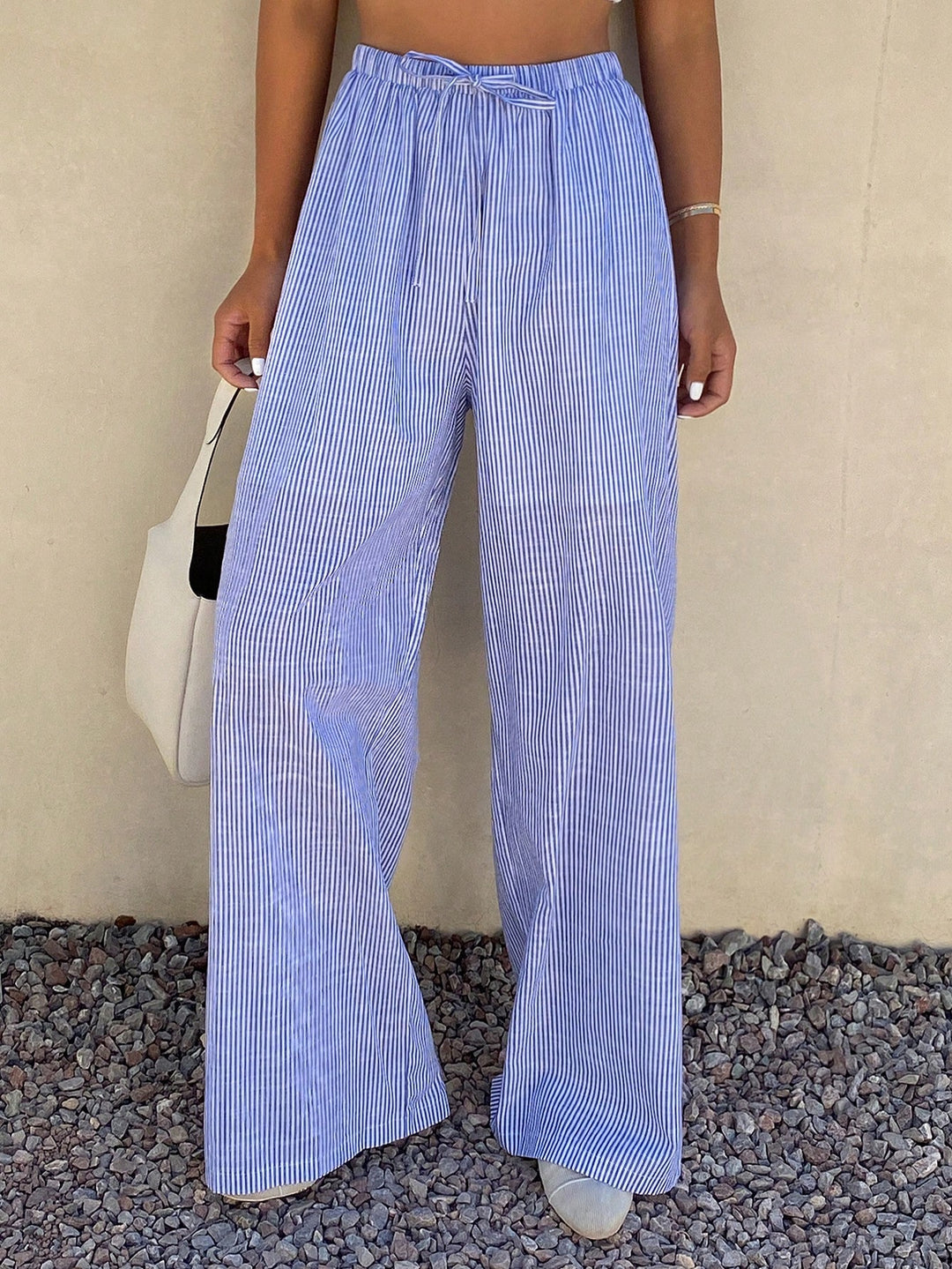 Pantaloni SHEIN, albastru