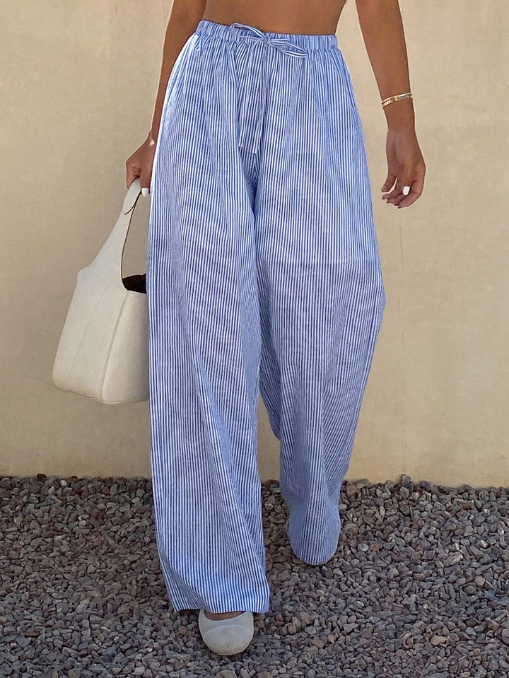 Pantaloni SHEIN, albastru