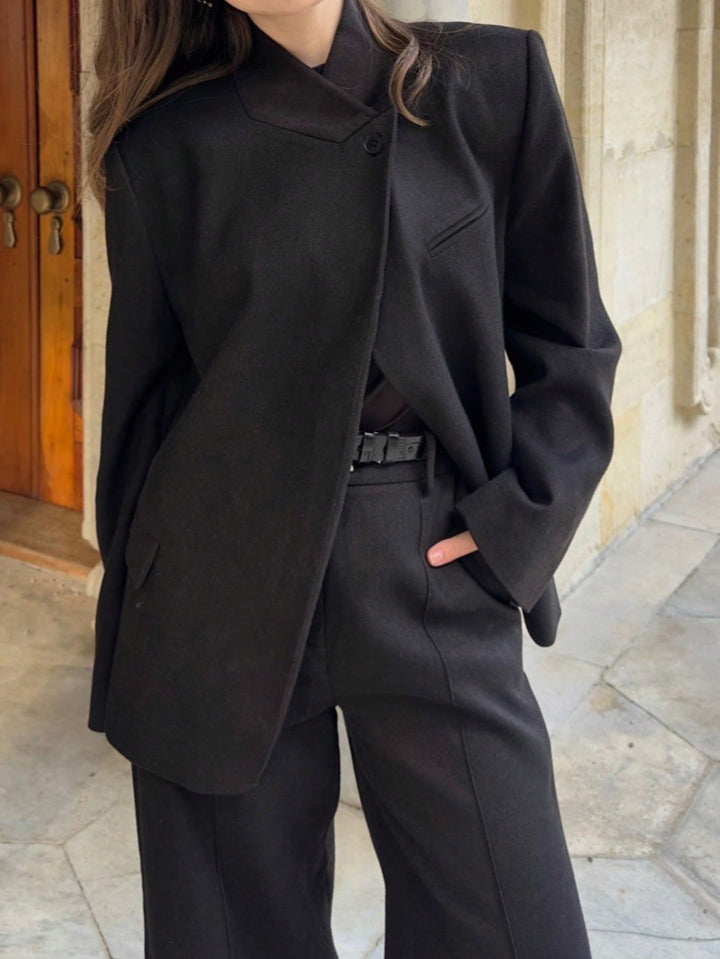 Sacou SHEIN, negru
