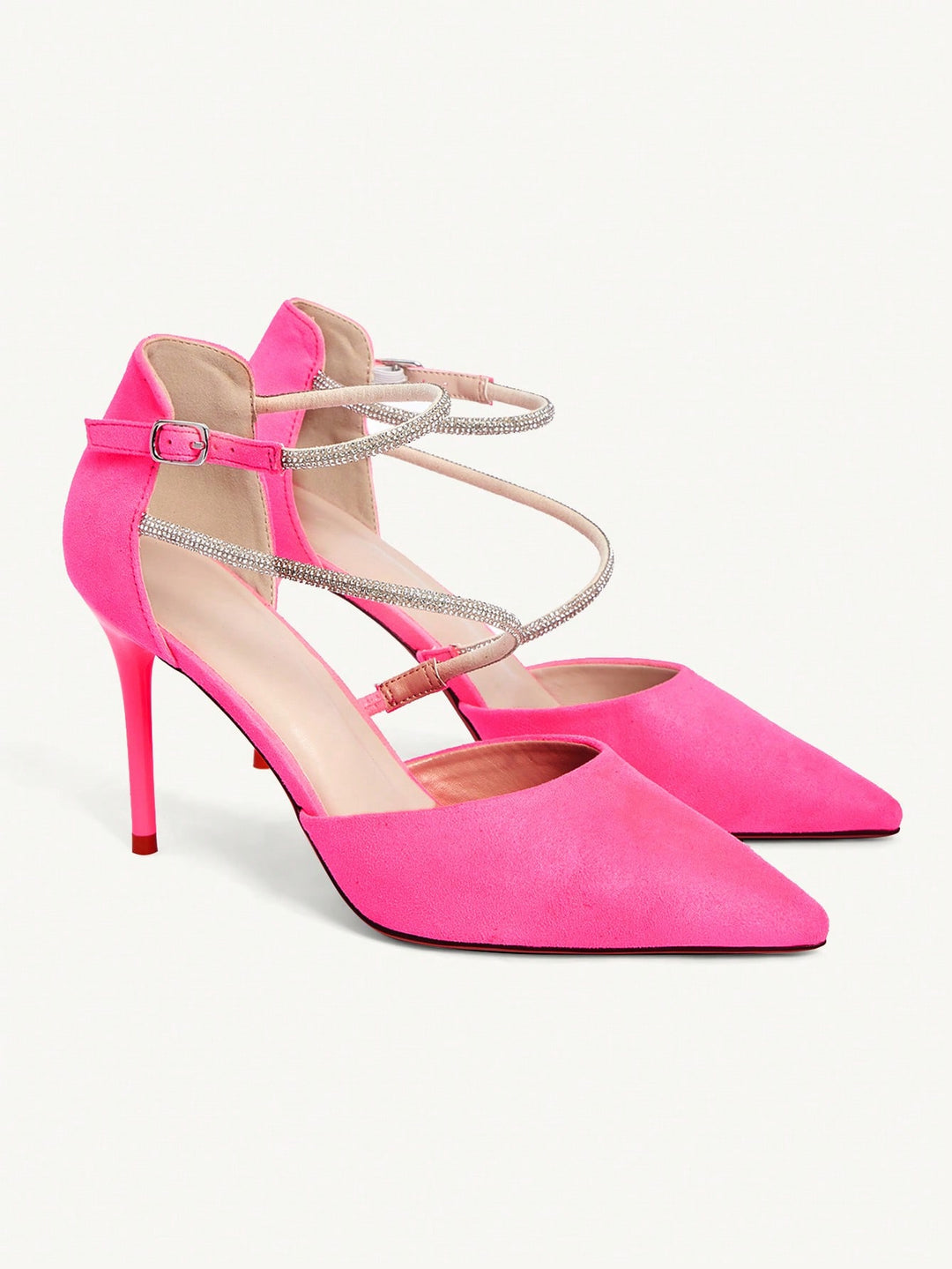 Pantofi cu toc SHEIN, roz