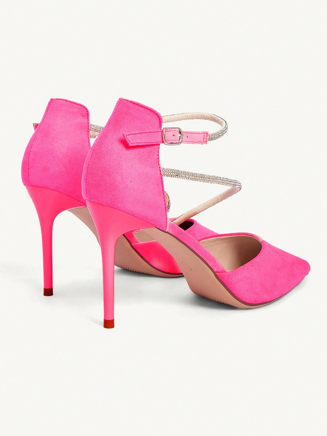 Pantofi cu toc SHEIN, roz