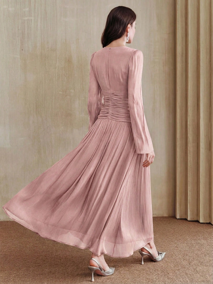 Rochie maxi SHEIN, roz