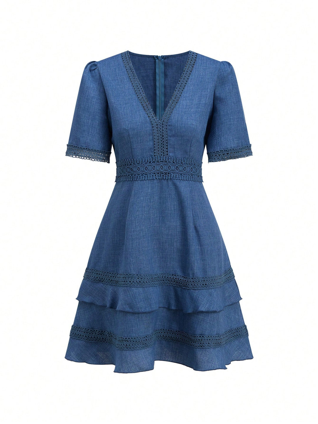 Rochie scurtă SHEIN, albastru