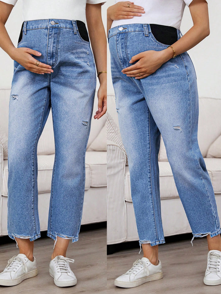 Jeans SHEIN, albastru
