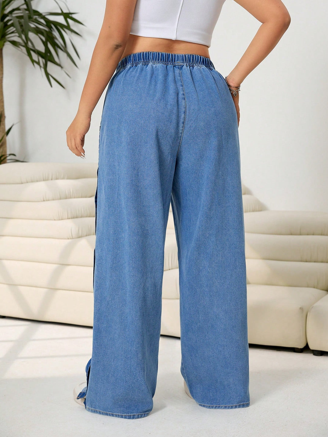 Jeans SHEIN, albastru