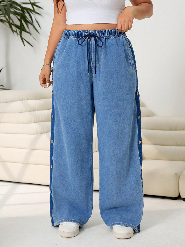 Jeans SHEIN, albastru