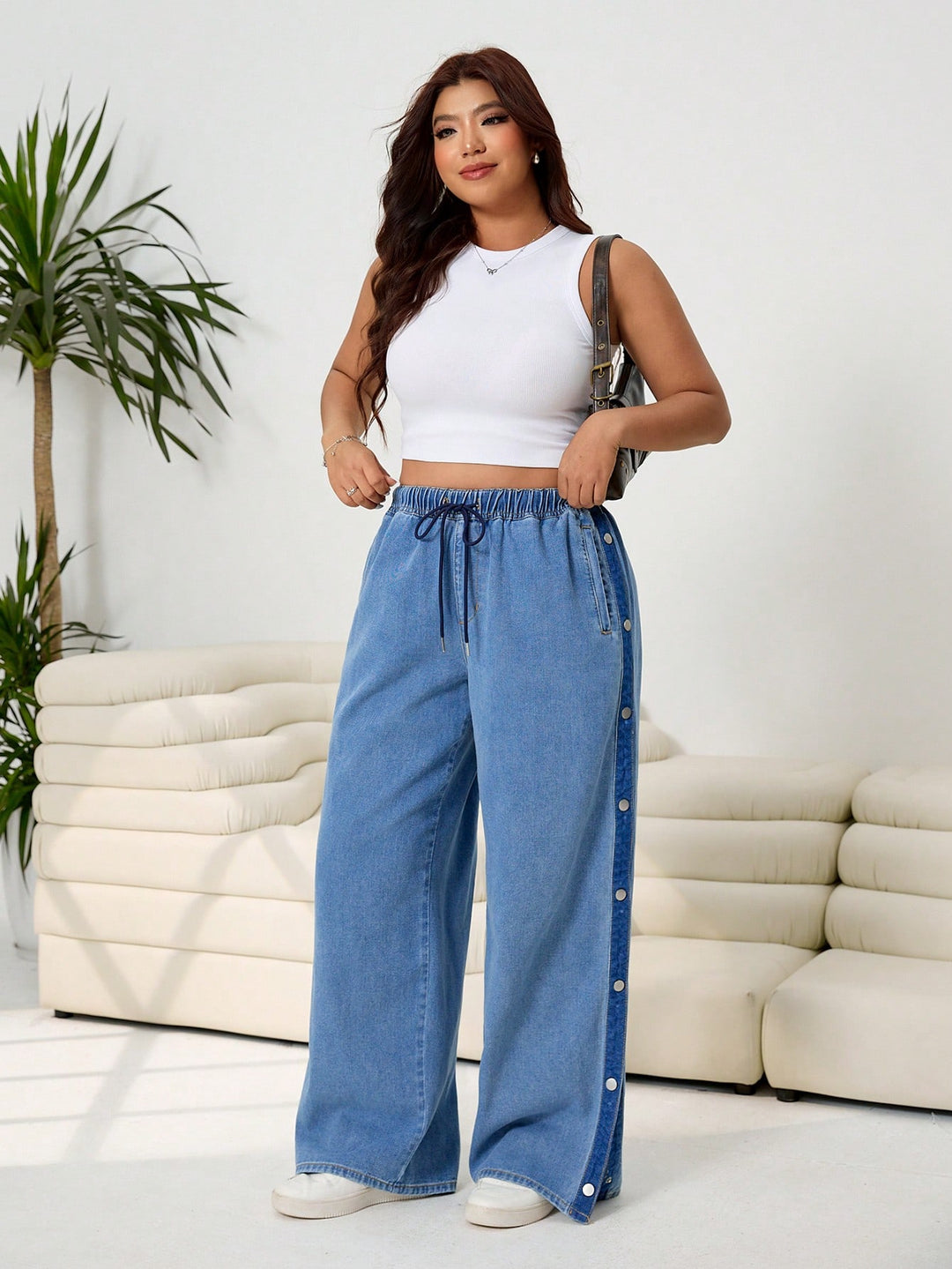 Jeans SHEIN, albastru