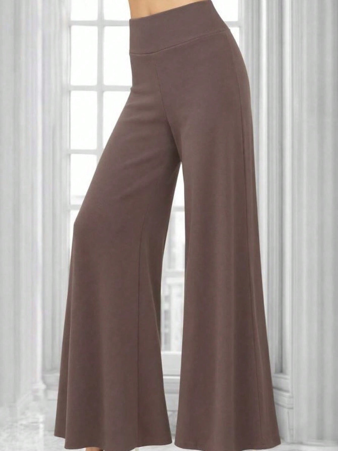 Pantaloni SHEIN, maro