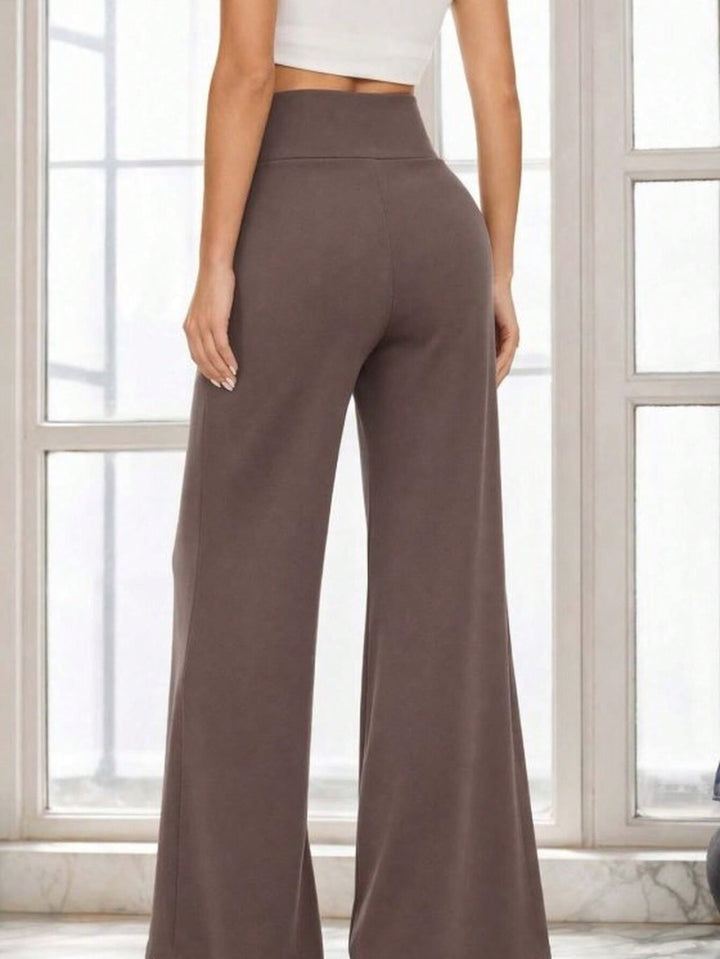 Pantaloni SHEIN, maro